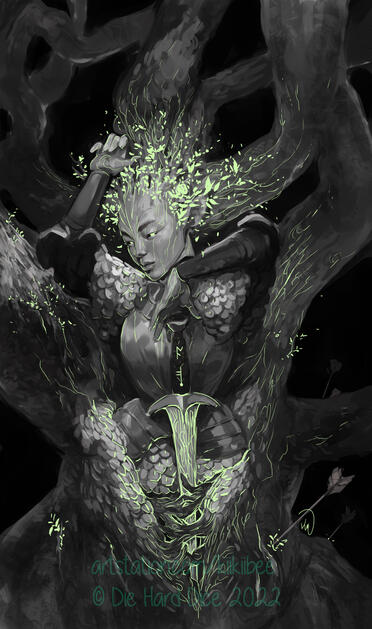 Die Hard Dice Tarot - Strength