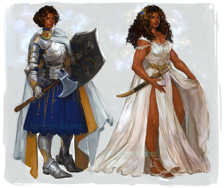 paladin character design